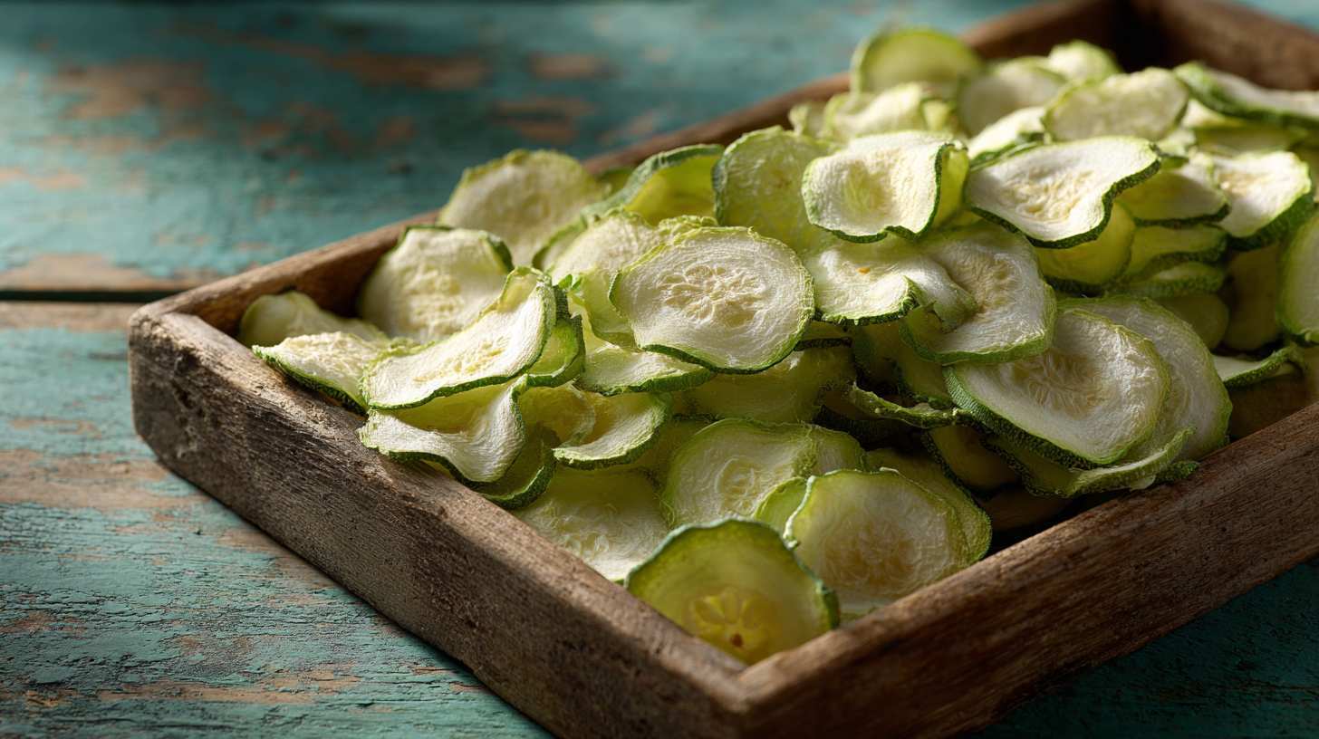 Courgette drogen