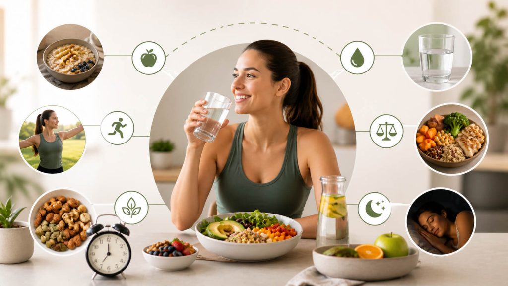 Gebalanceerde maaltijd en hydratatie dragen bij aan beter energieniveau voeding en dagelijkse energiebalans