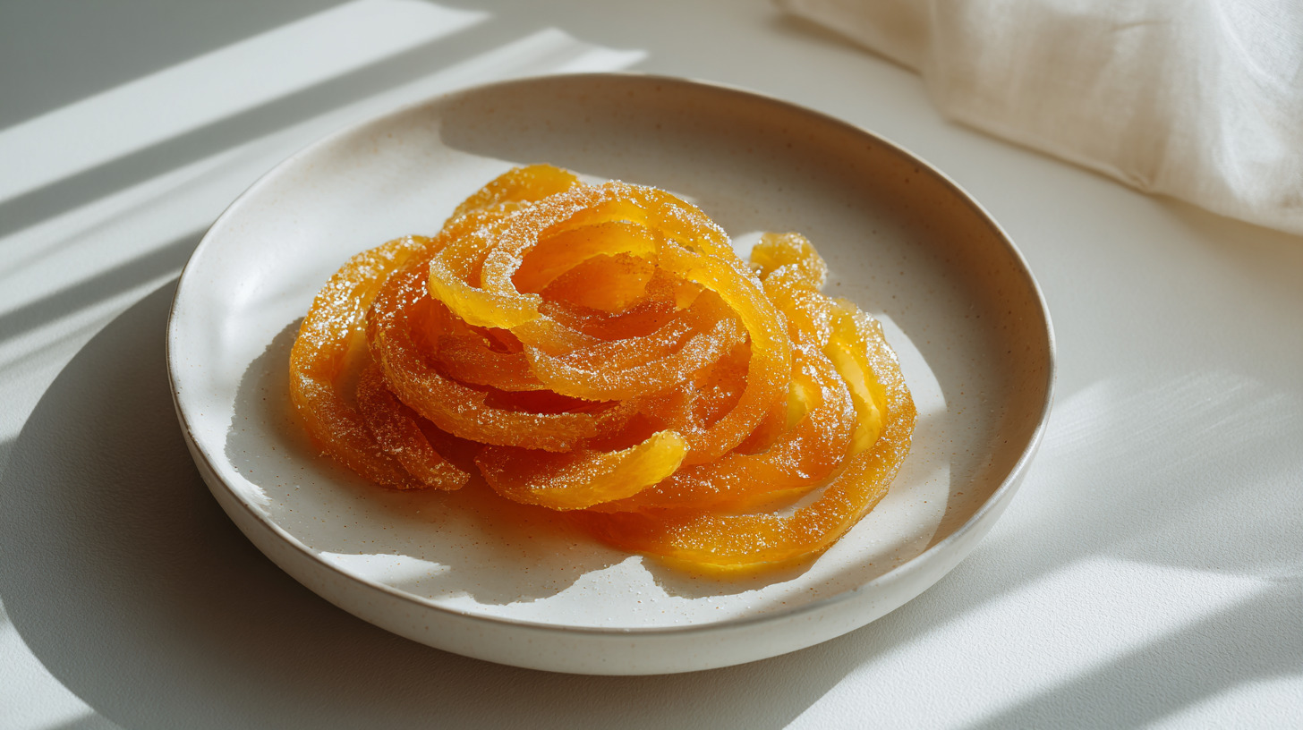 Gekonfijte mango